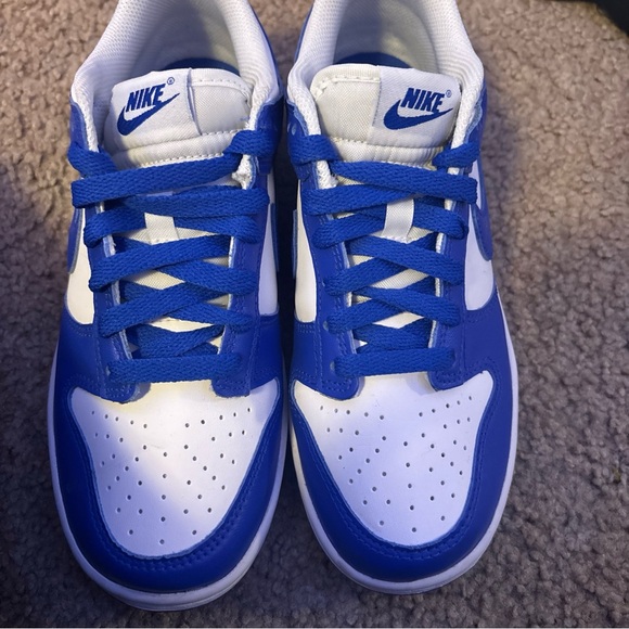 Nike Kids Royal Blue and White Sneakers